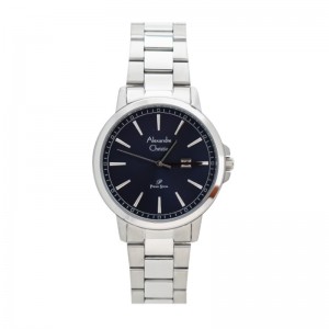 Alexandre Christie AC 1014 Silver Blue Steel Lady LDBSSBU